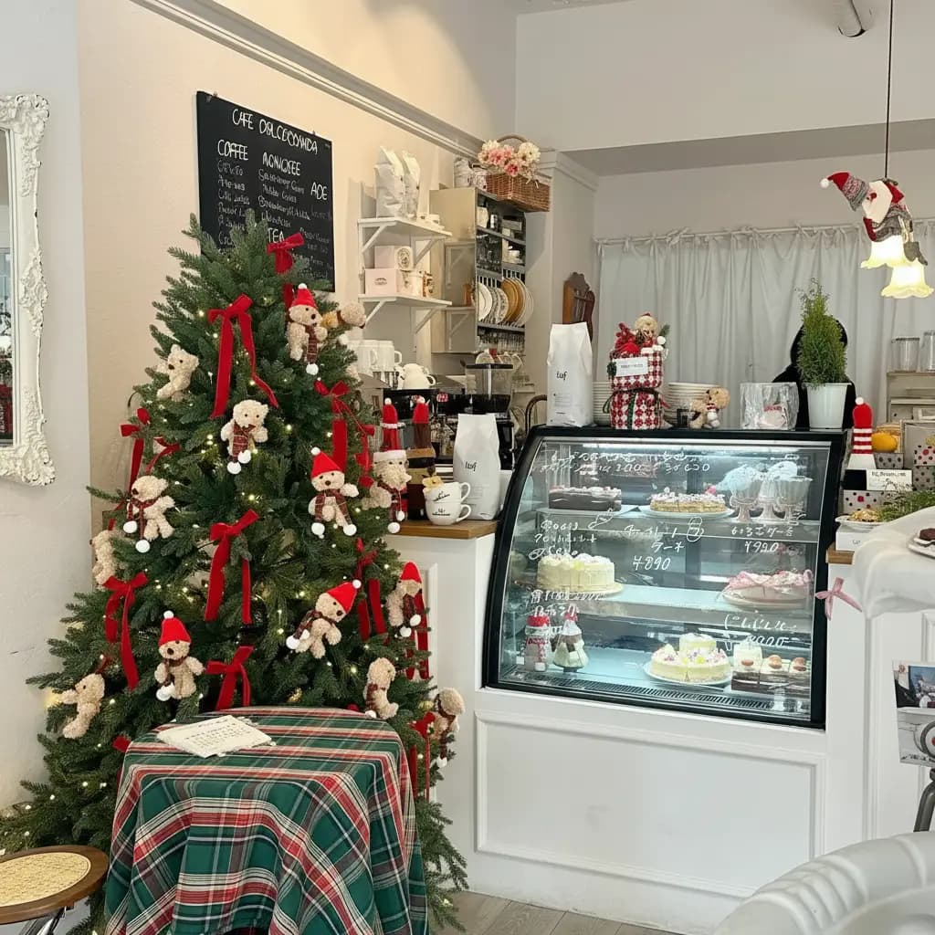 Christmas Eve Cafe Decoration