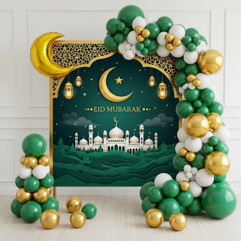 Eid Mubarak Decorations at Home