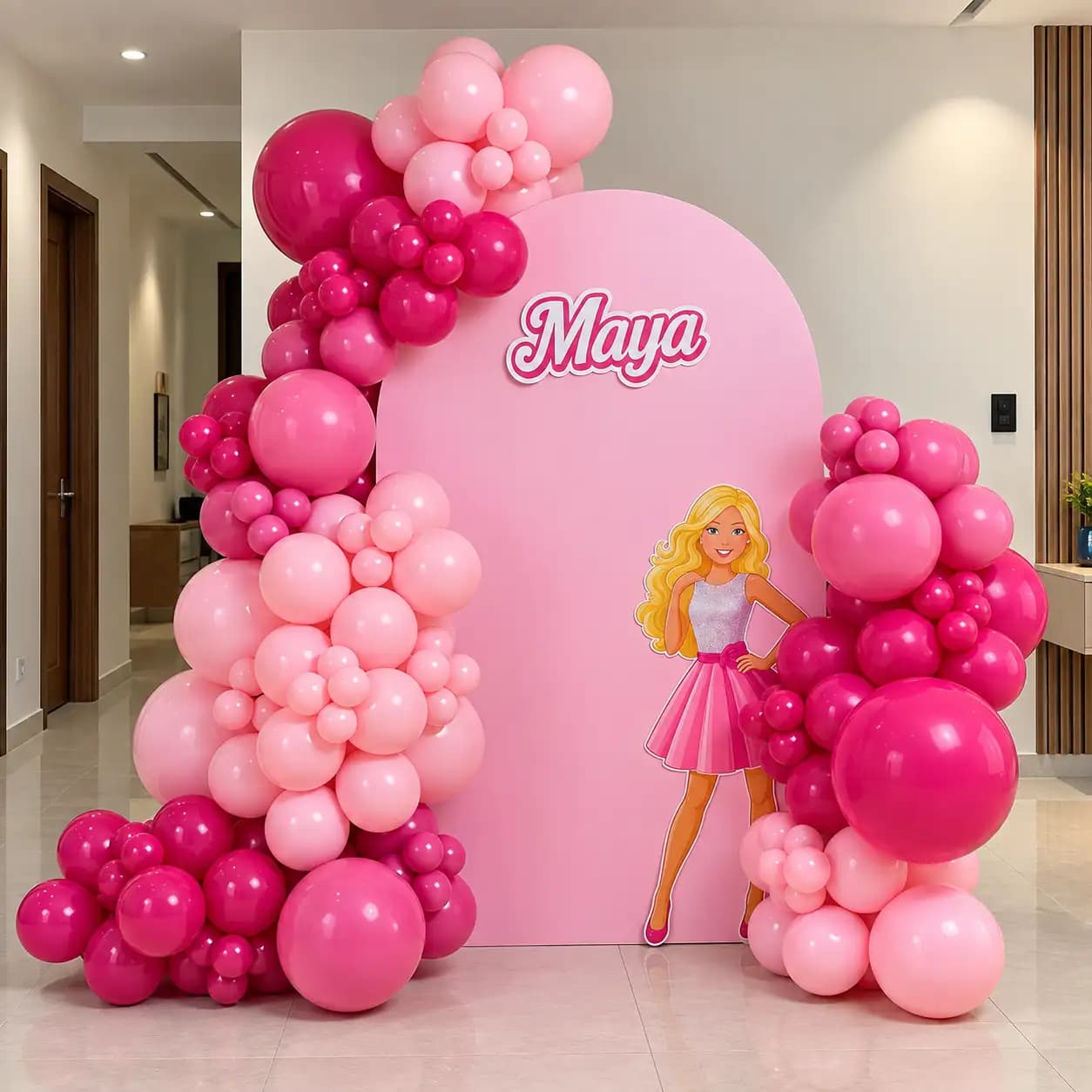 Barbie Glam Kids Birthday Theme