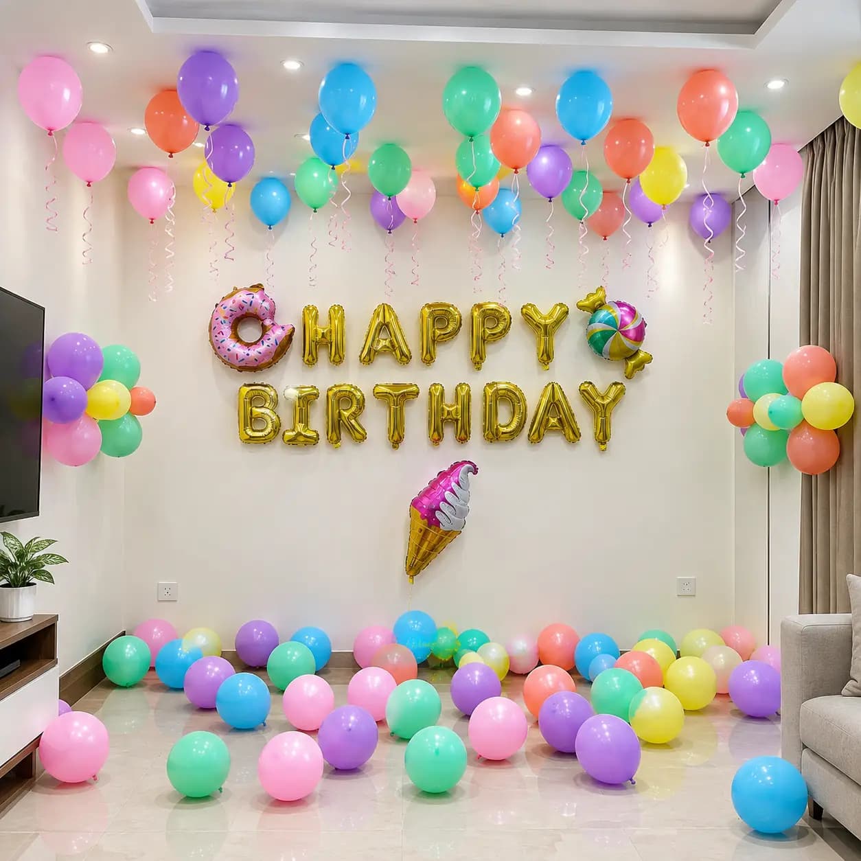 Candy Theme Birthday Setup