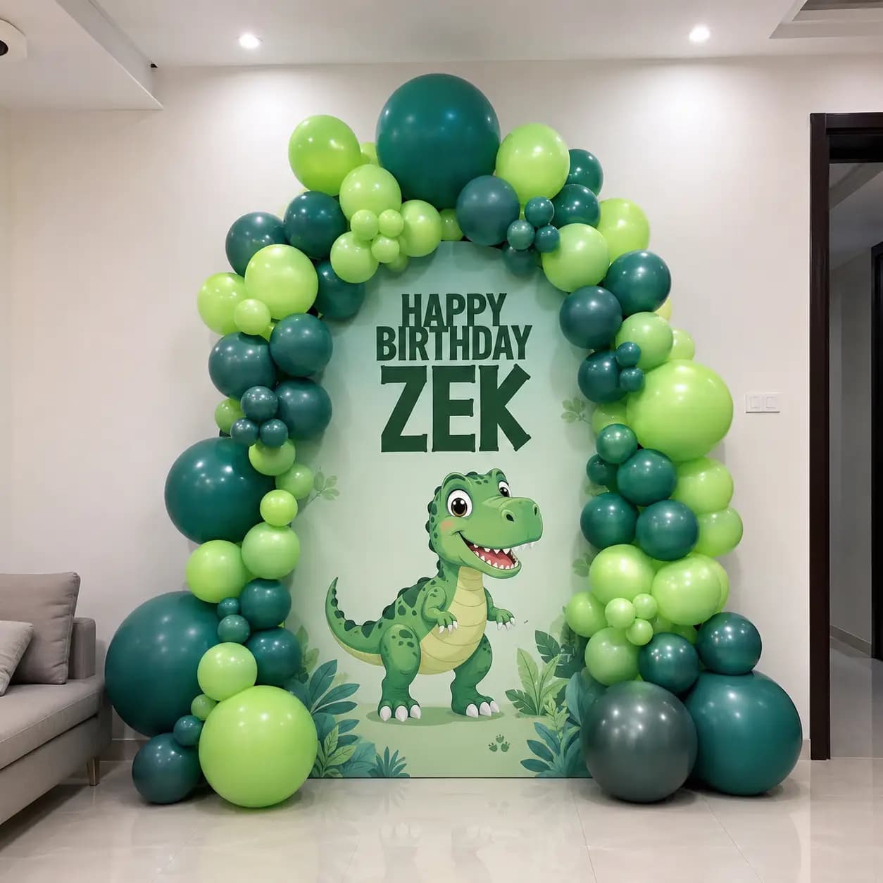 Dinosaur Adventure Kids Birthday Decoration in Sharjah