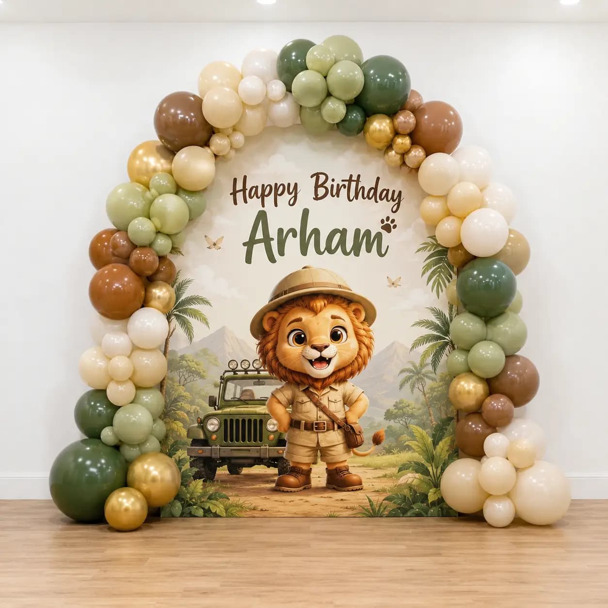Little Lion Roar Balloon Decoration in Dubai