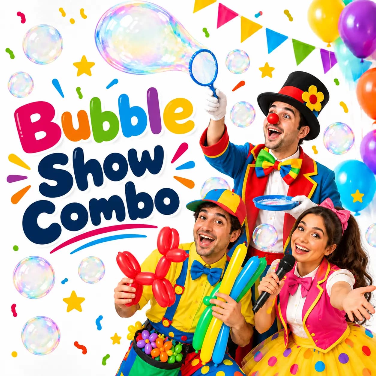 Chat gpt sep pm — Bubble Show & Balloon Sculptor Combo for Kids Birthday