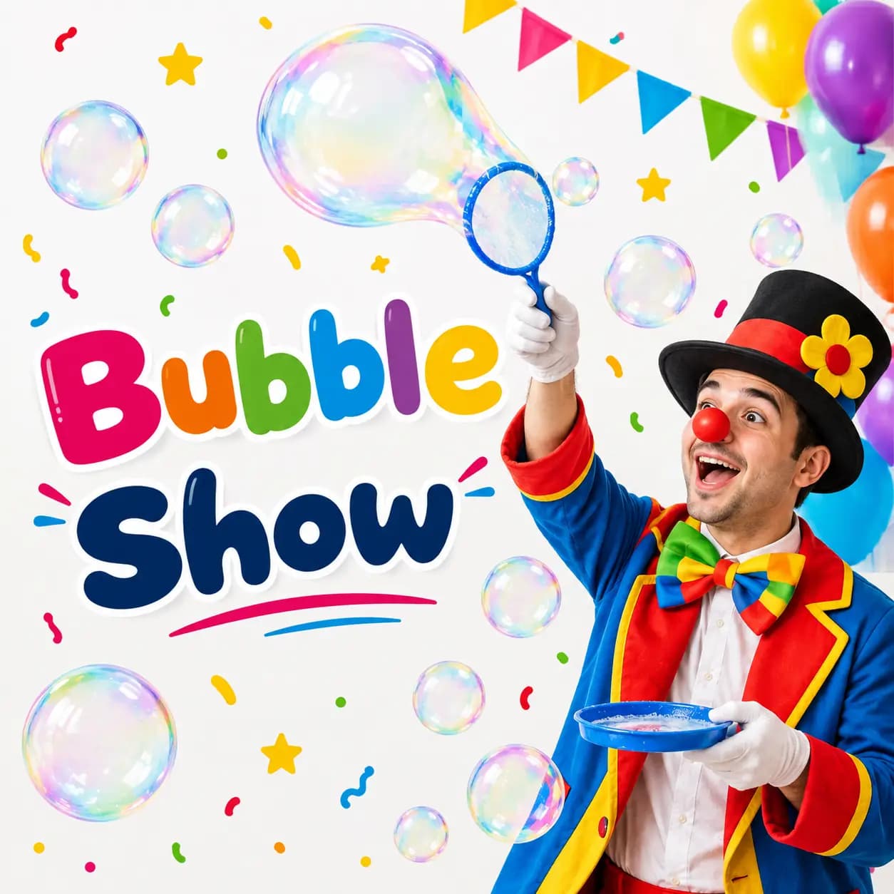 Bubble Show for Kids Birthday Party