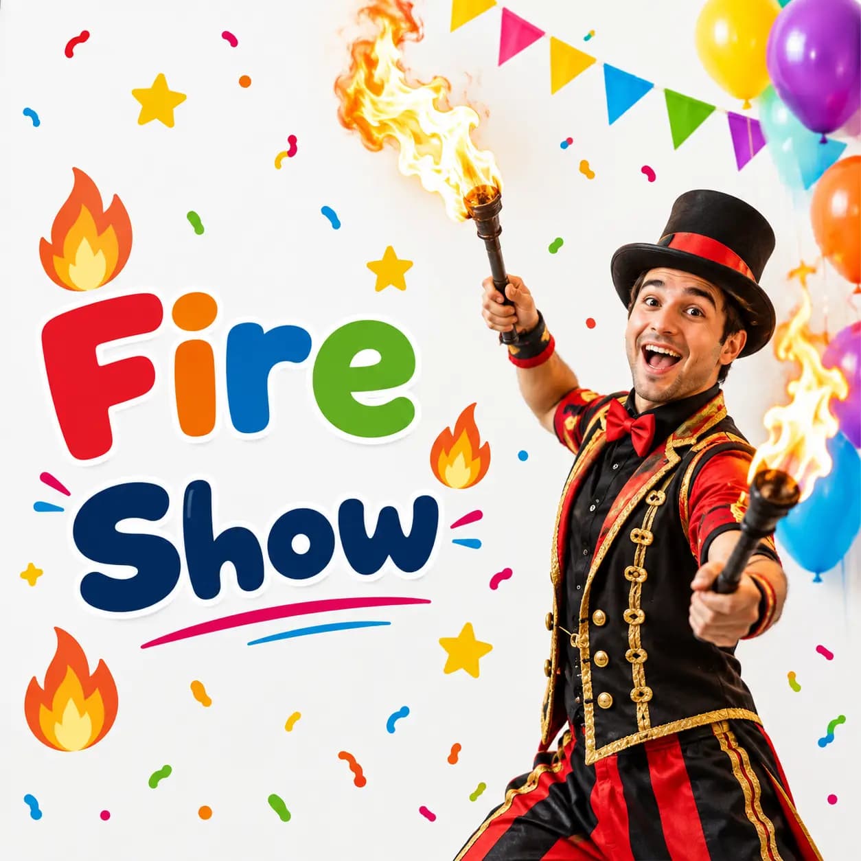 Chat gpt sep am — Fire Show for Kids Birthday