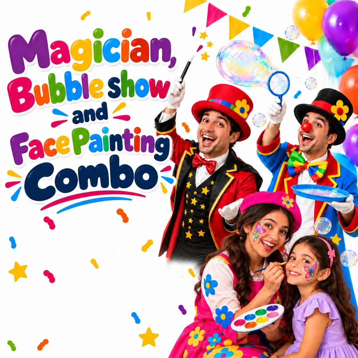 Kids Birthday Entertainer Combo
