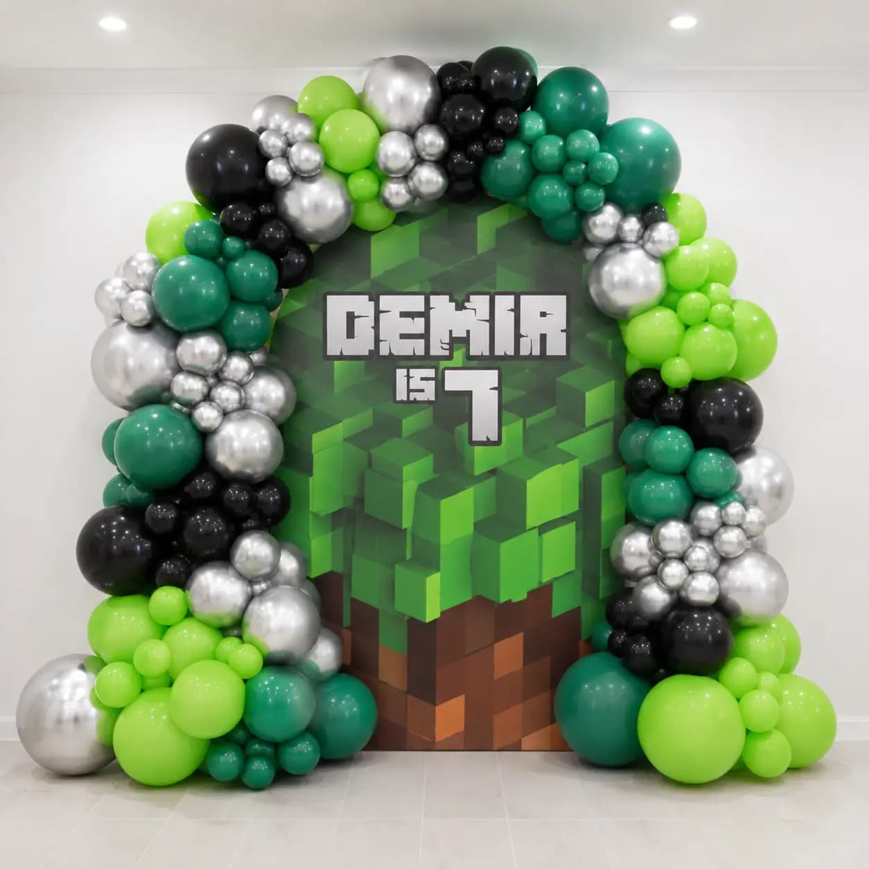 Minecraft Theme Kids Birthday Decoration in Sharjah