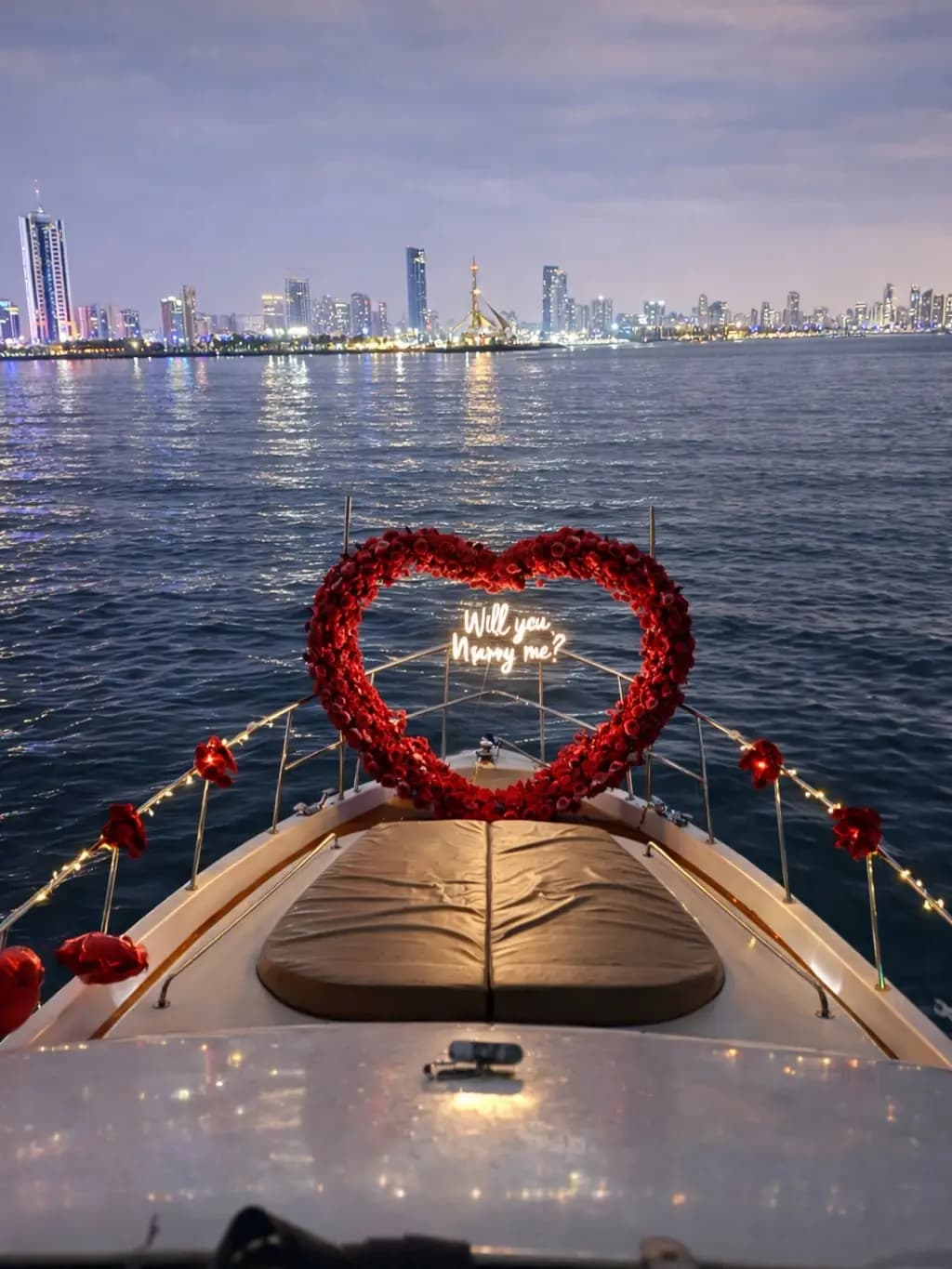 Yacht decoration setup for a private party in Dubai — photo 11