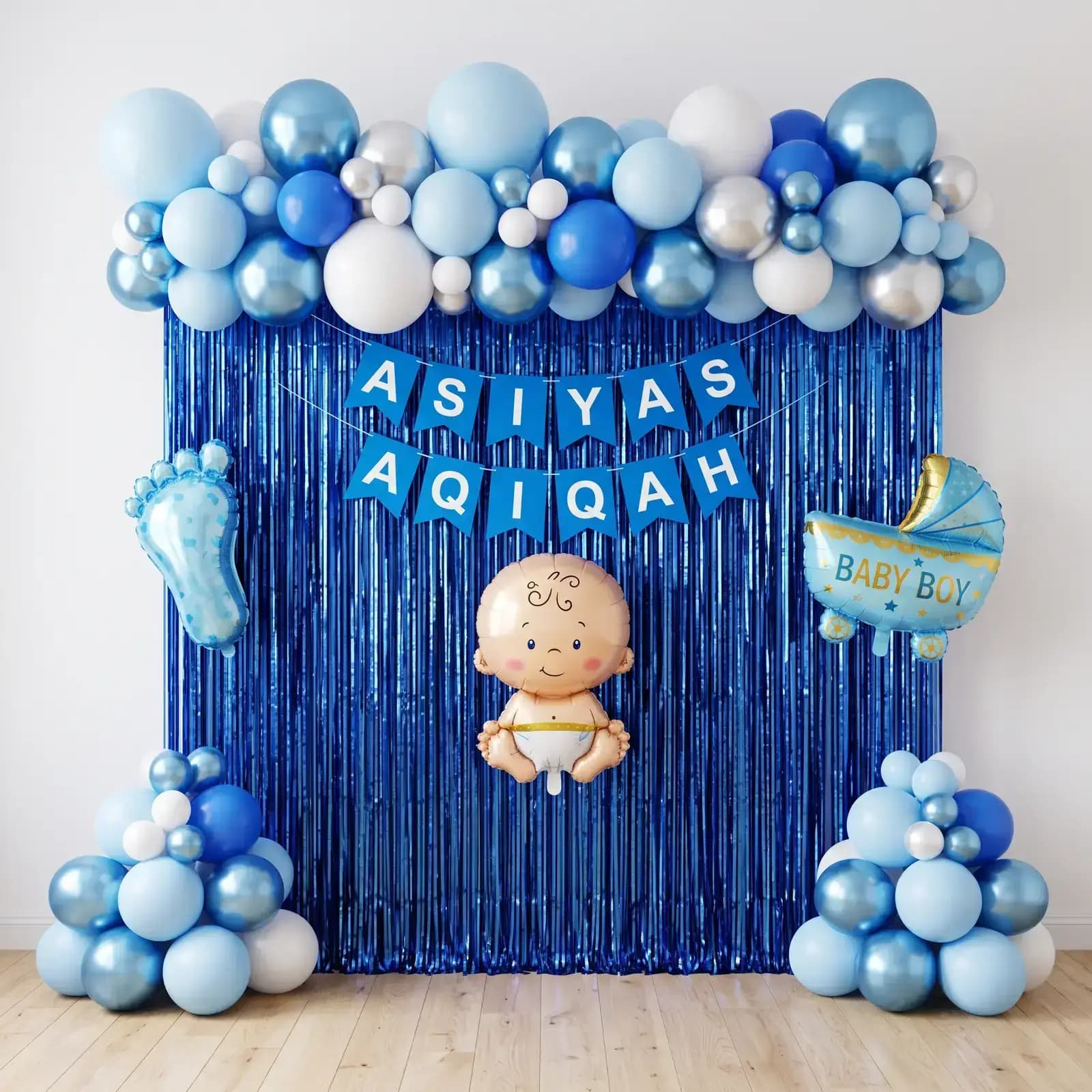 Aqiqah Celebration Balloon Decor