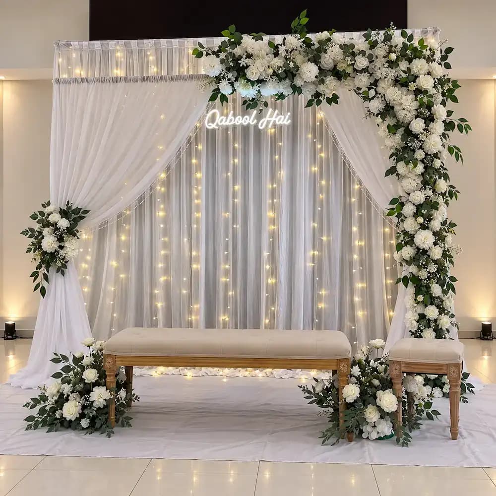 Premium Nikah Floral Decor