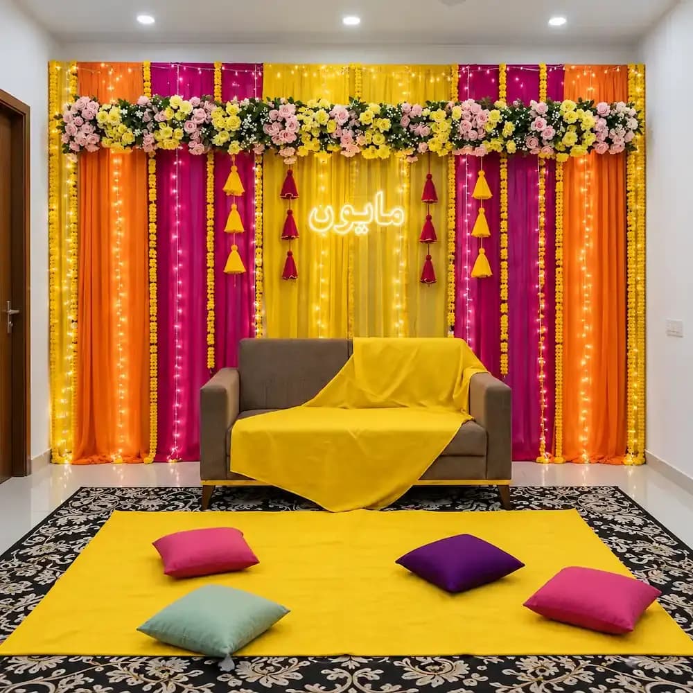 Traditional Mayoun Decoration at Home
