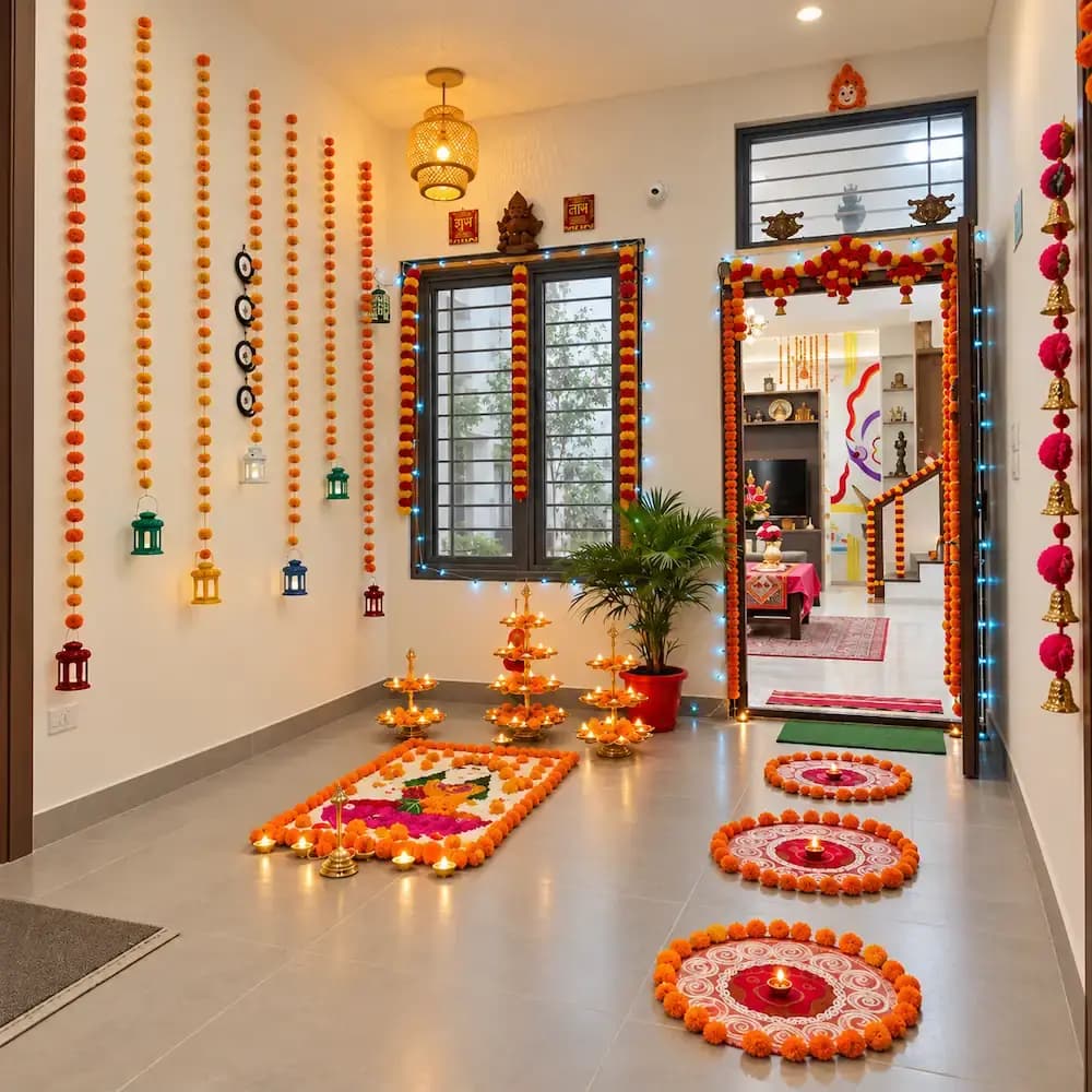 Complete Diwali Home Setup