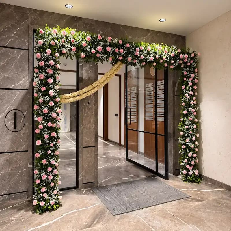 Diwali Entrance Arch Flower Decoration