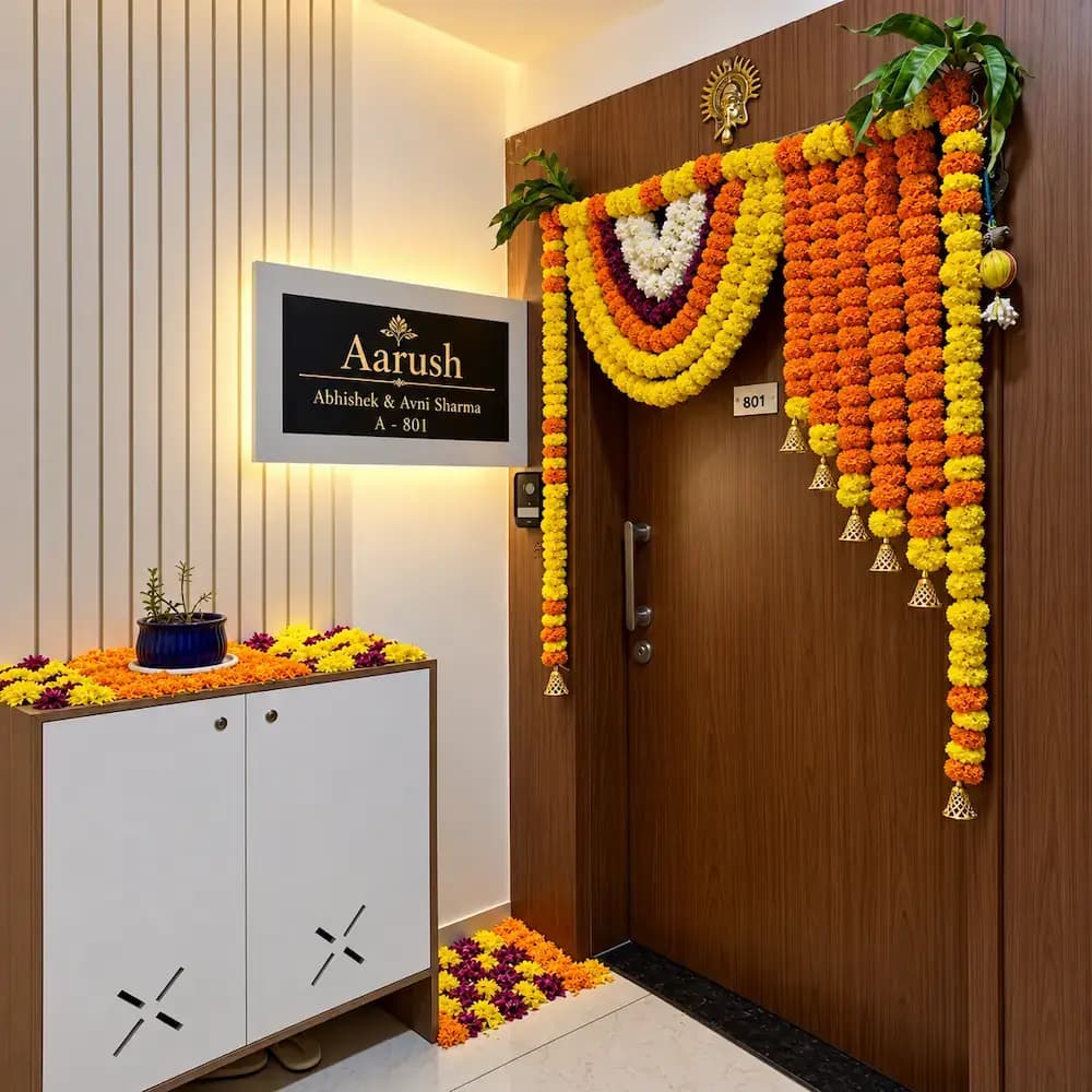 Grand Diwali Celebration Home Decoration