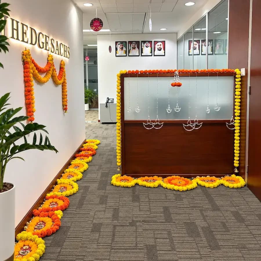 Office Diwali Decoration in Dubai