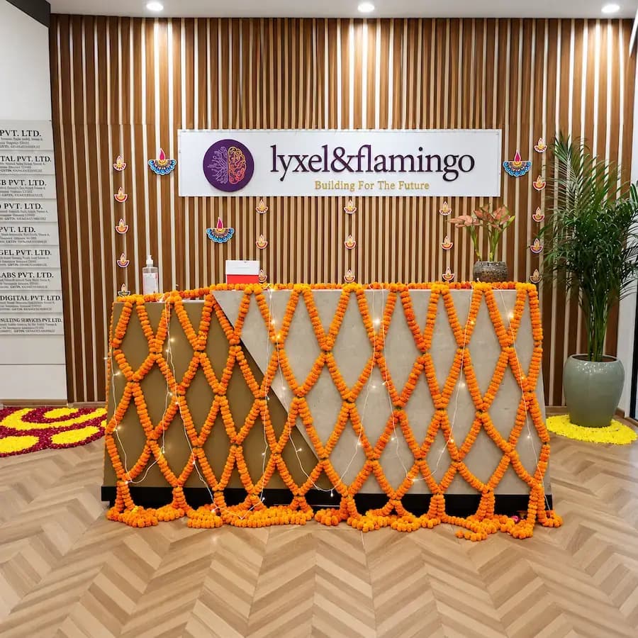 Traditional Diwali Decor Office in Dubai