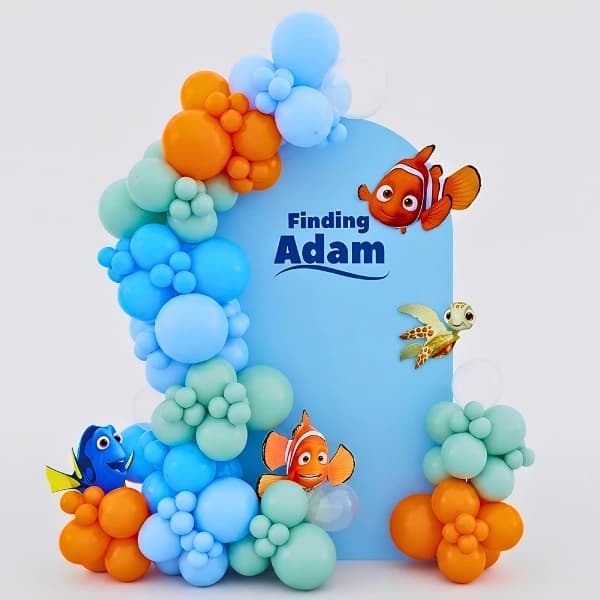 Ocean Theme Baby Shower Setup