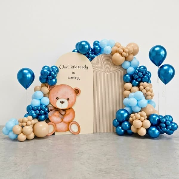 Teddy Bear Baby Shower Setup