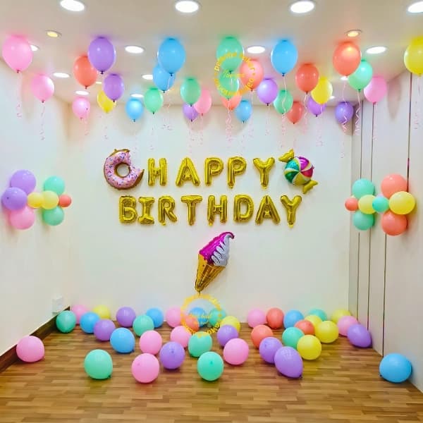 Candy Theme Birthday Setup