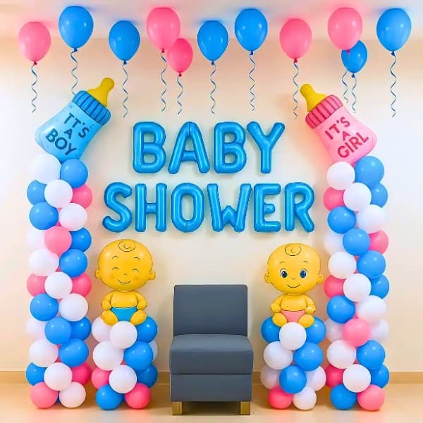Elegant Baby Shower Decor