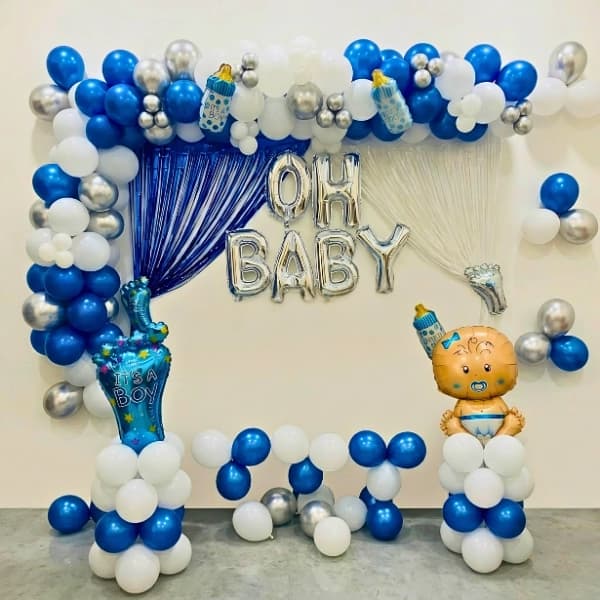 Pastel Theme Baby Shower Decoration