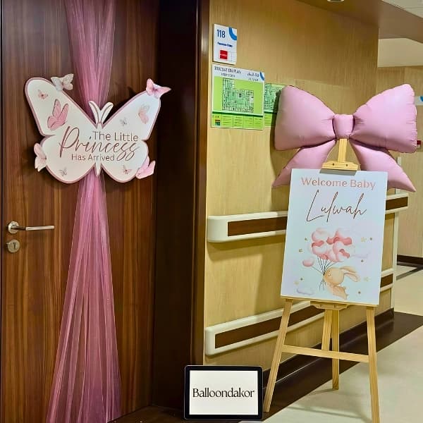 Little Princess Hospital Welcome Decor