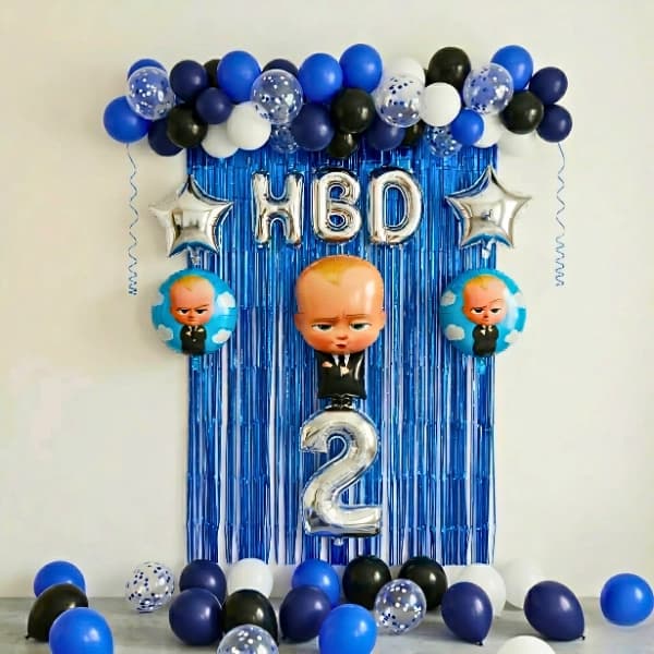 Baby Boss Birthday Celebration Theme
