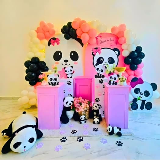 Panda Kids Birthday Theme