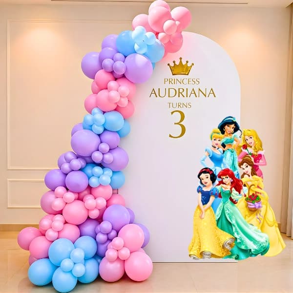 Disney Princess Kids Birthday Theme