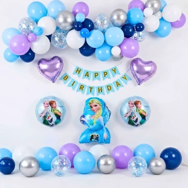 Snow Queen Birthday Celebration Theme