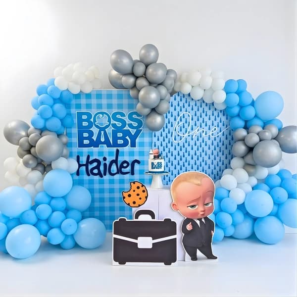 Boss Baby Kids Birthday Theme