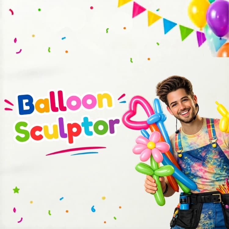 Creative Balloon Sculptor for Kids Birthday