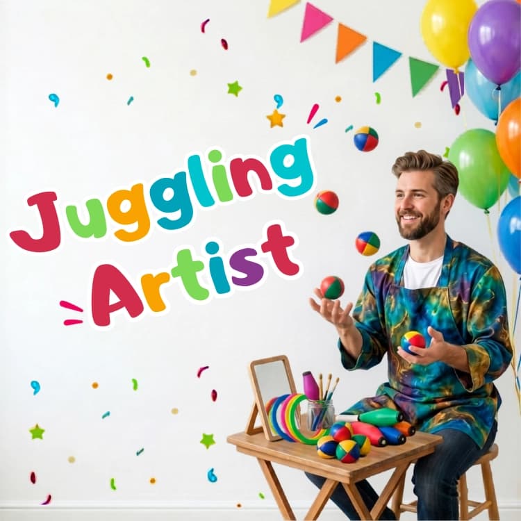 Fun Juggler Entertainment for Kids Birthday