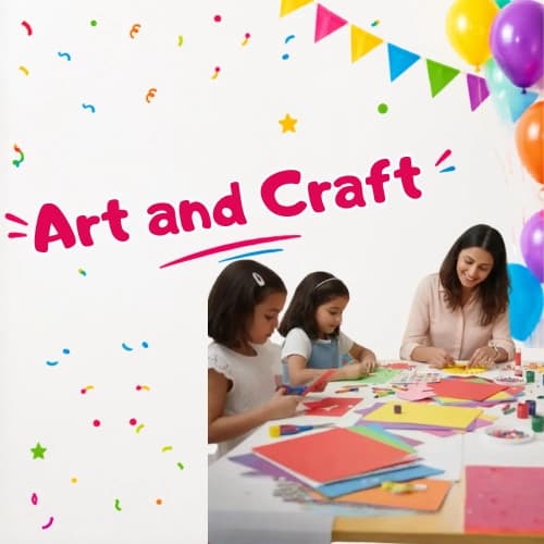 Kids Art and Craft Activity for Birthday