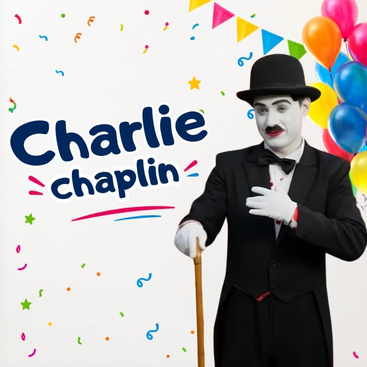 Chaplin Comedy Act for Kids Birthday