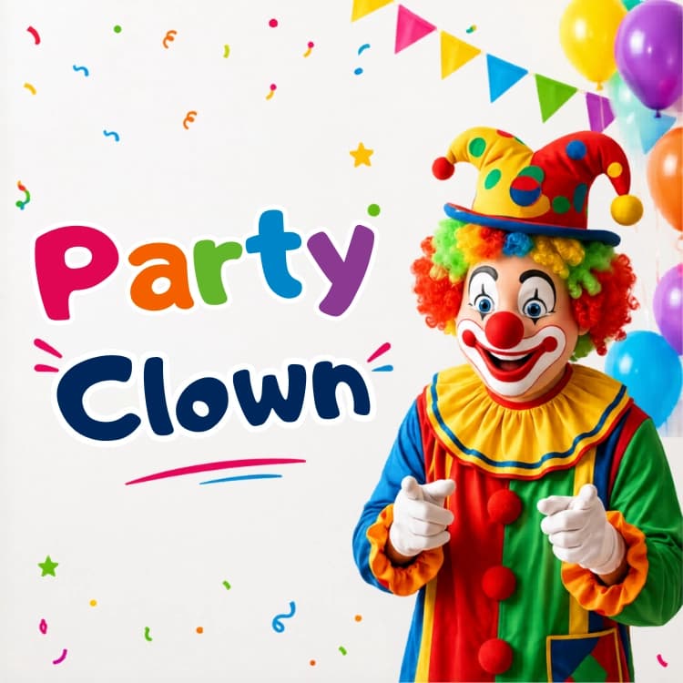 Birthday Clown Service for Kids Birthday