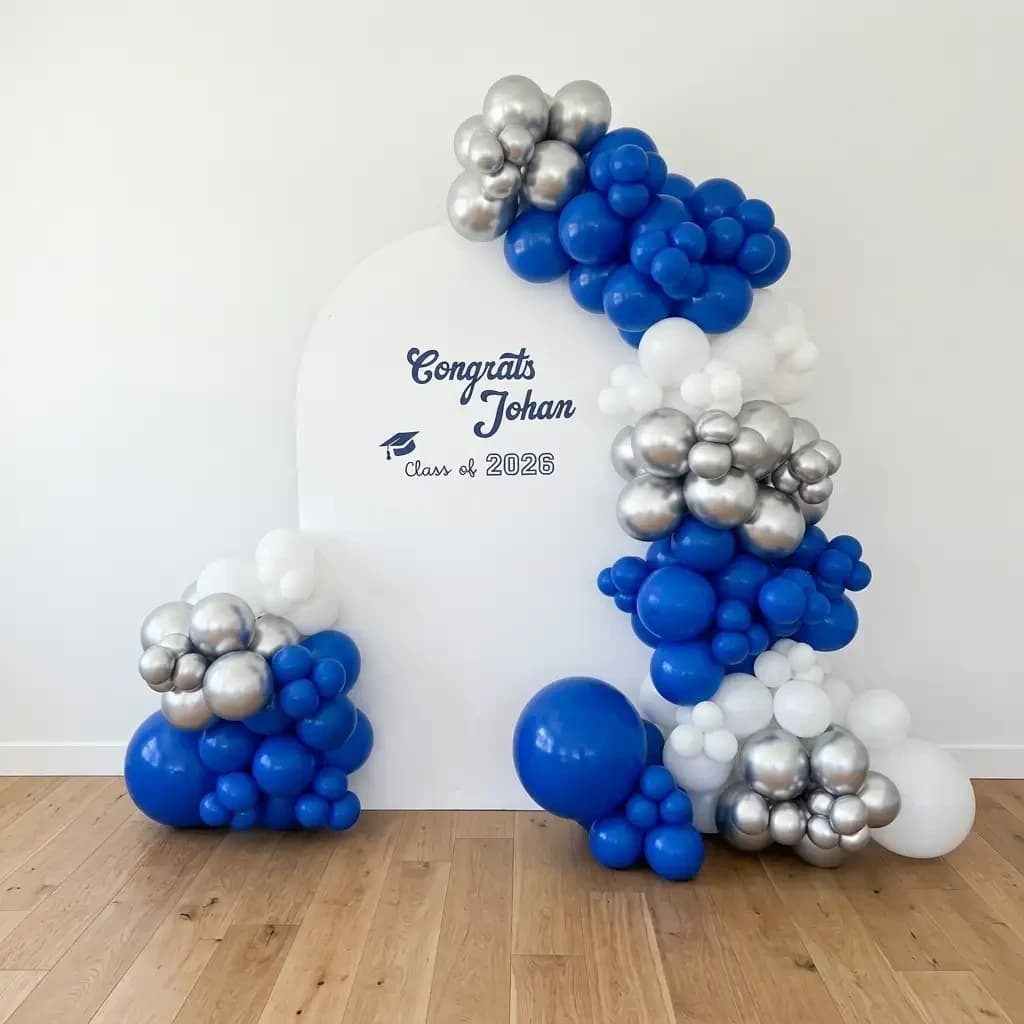 Graduation Balloon Garland