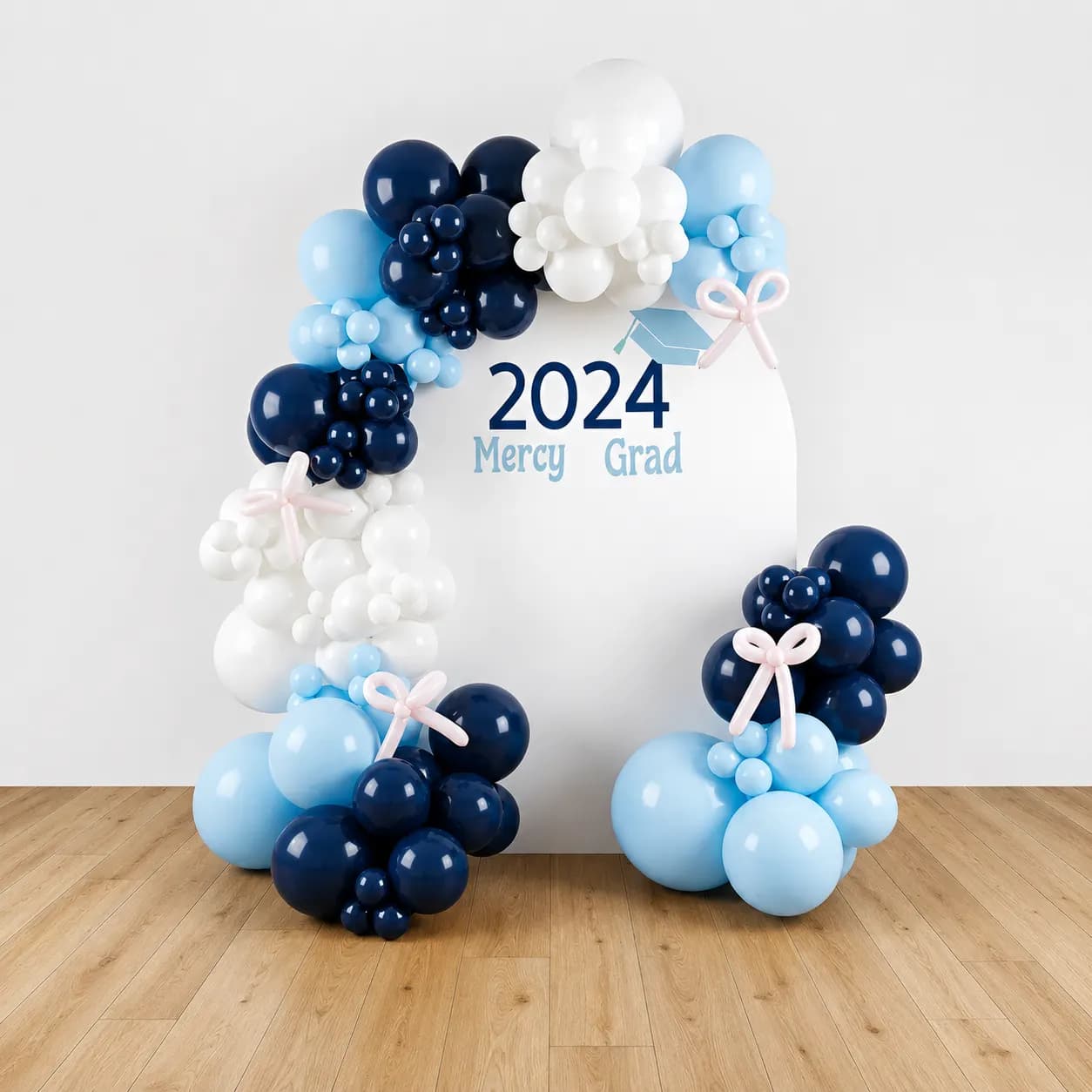 Modern Graduation Balloon Arch