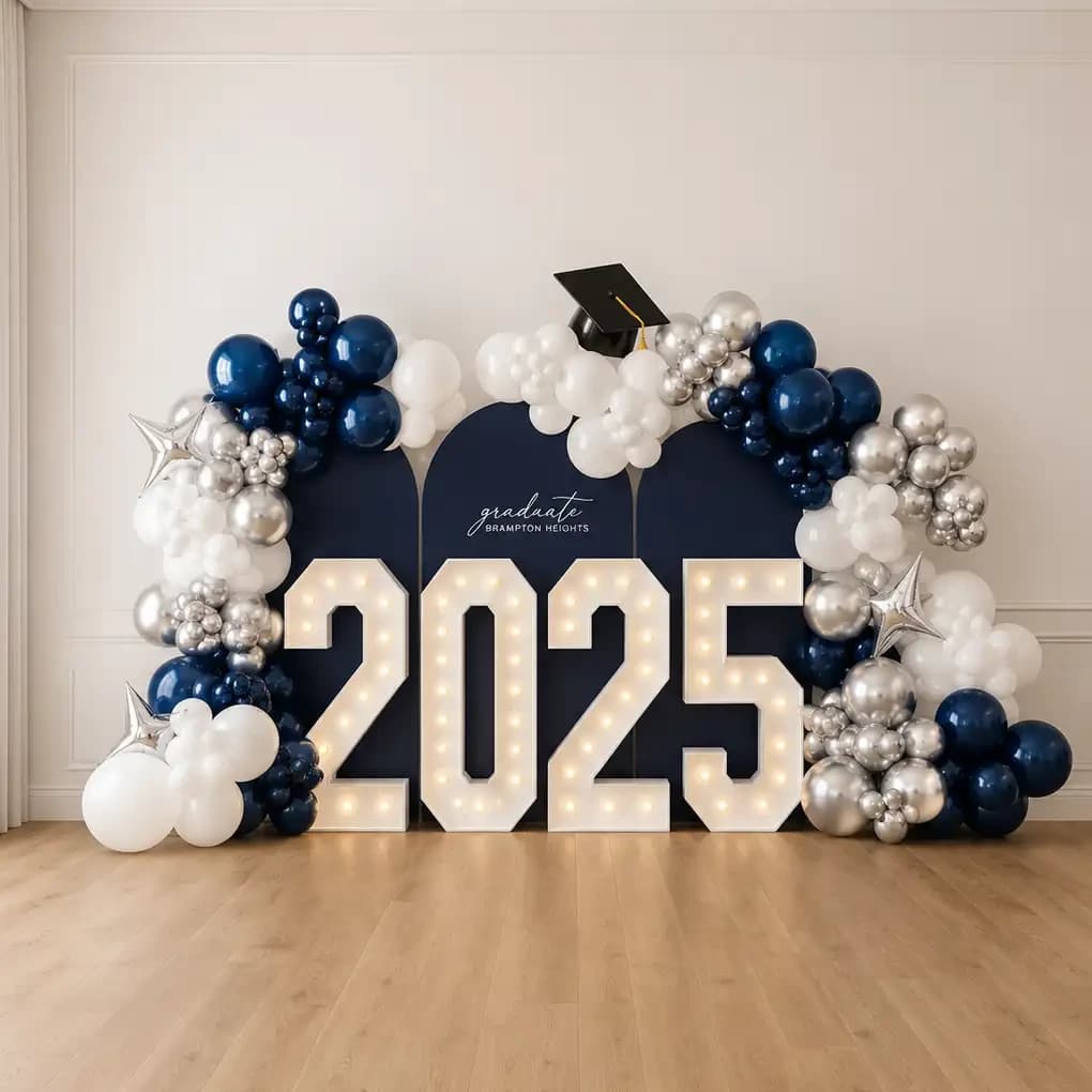 Indoor Graduation Party Decoration