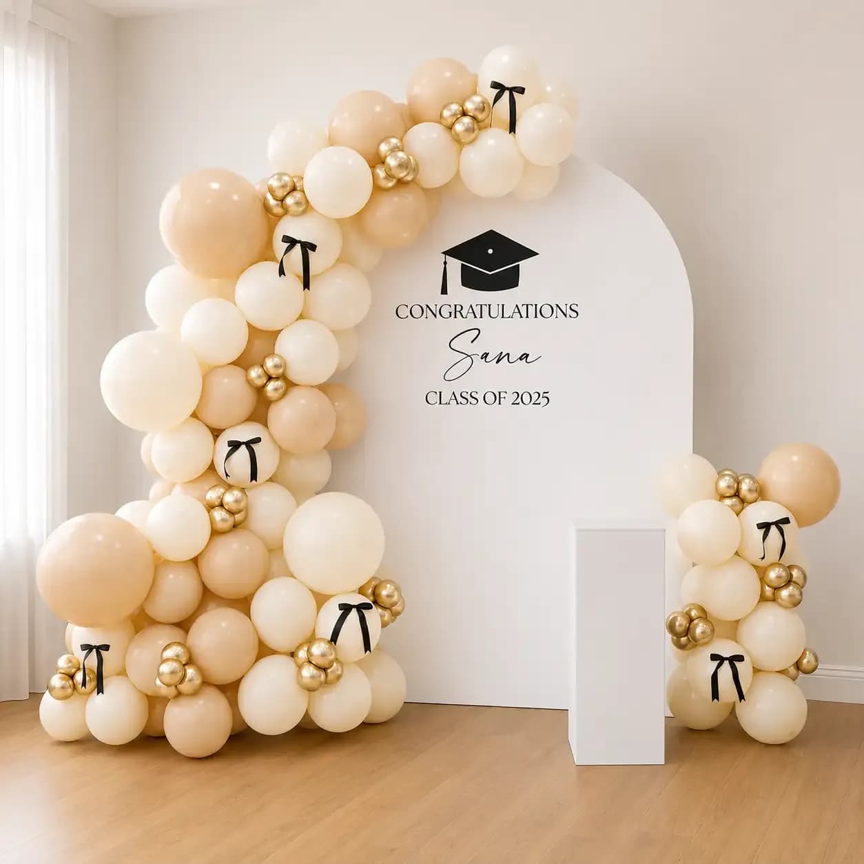 Graduation Party Balloon Arch