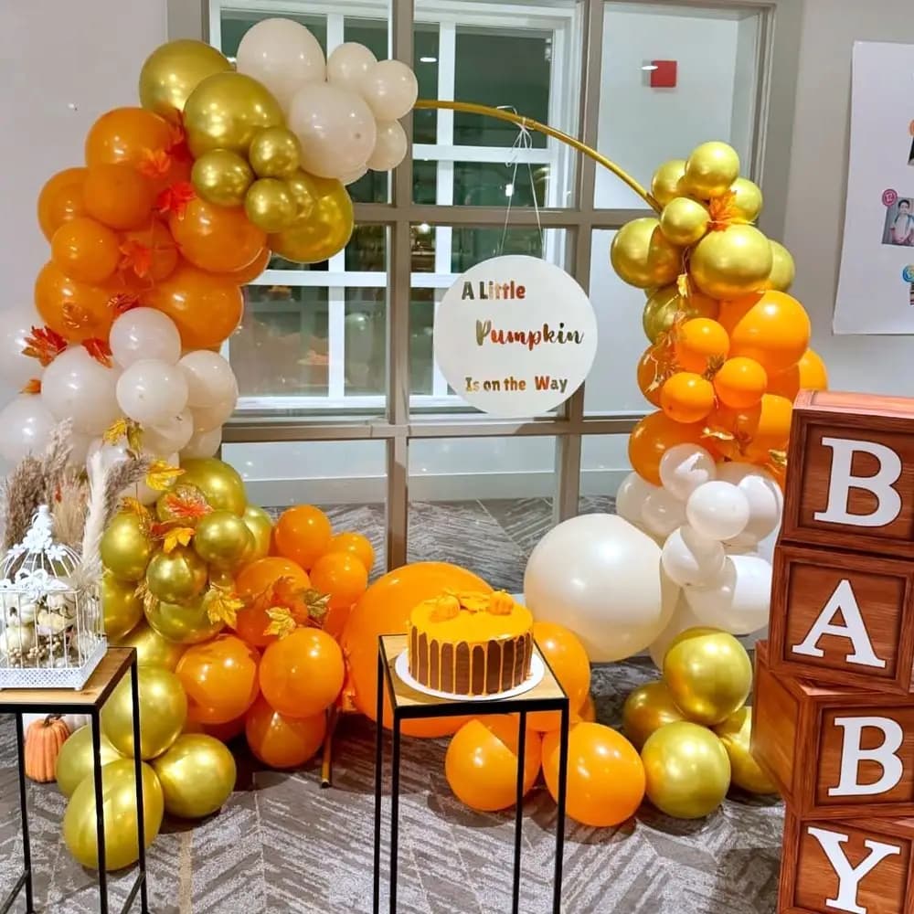 Baby On The Way Baby Shower Setup