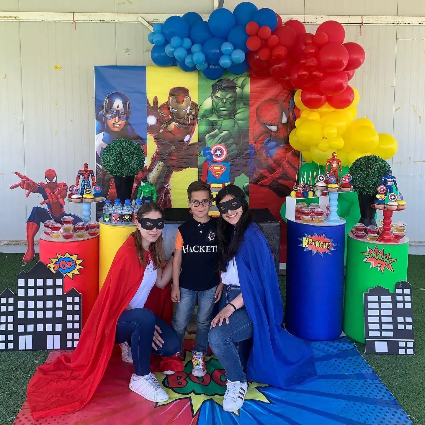 Themed Kids Birthday Balloon Setup in Dubai
