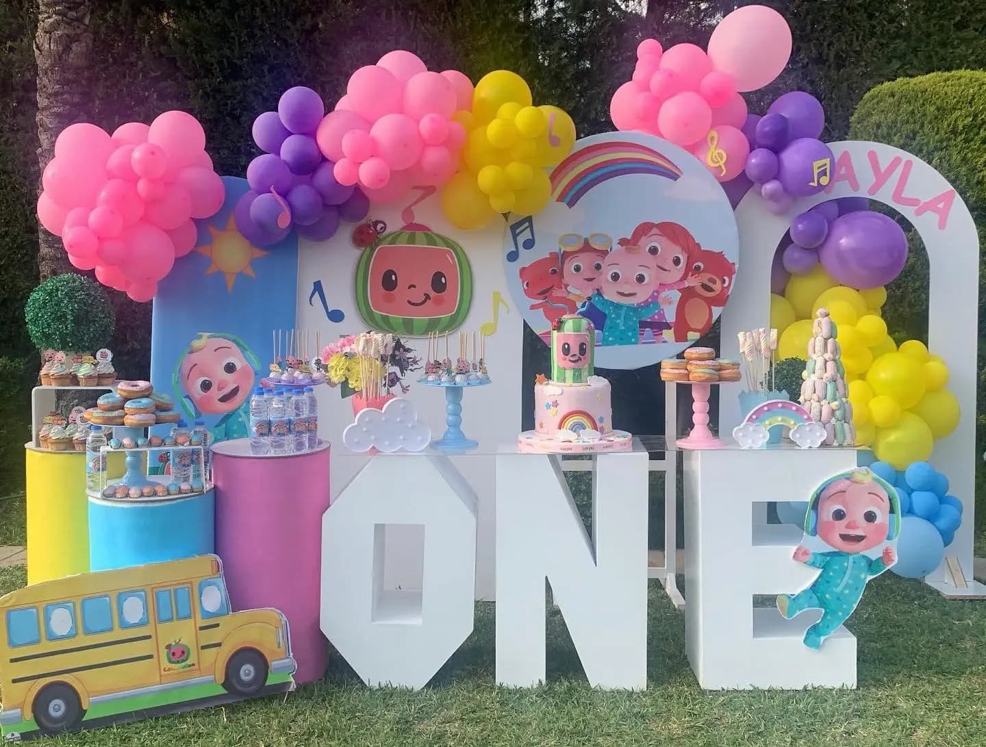 Kids Birthday Party Backdrop Styling in Dubai