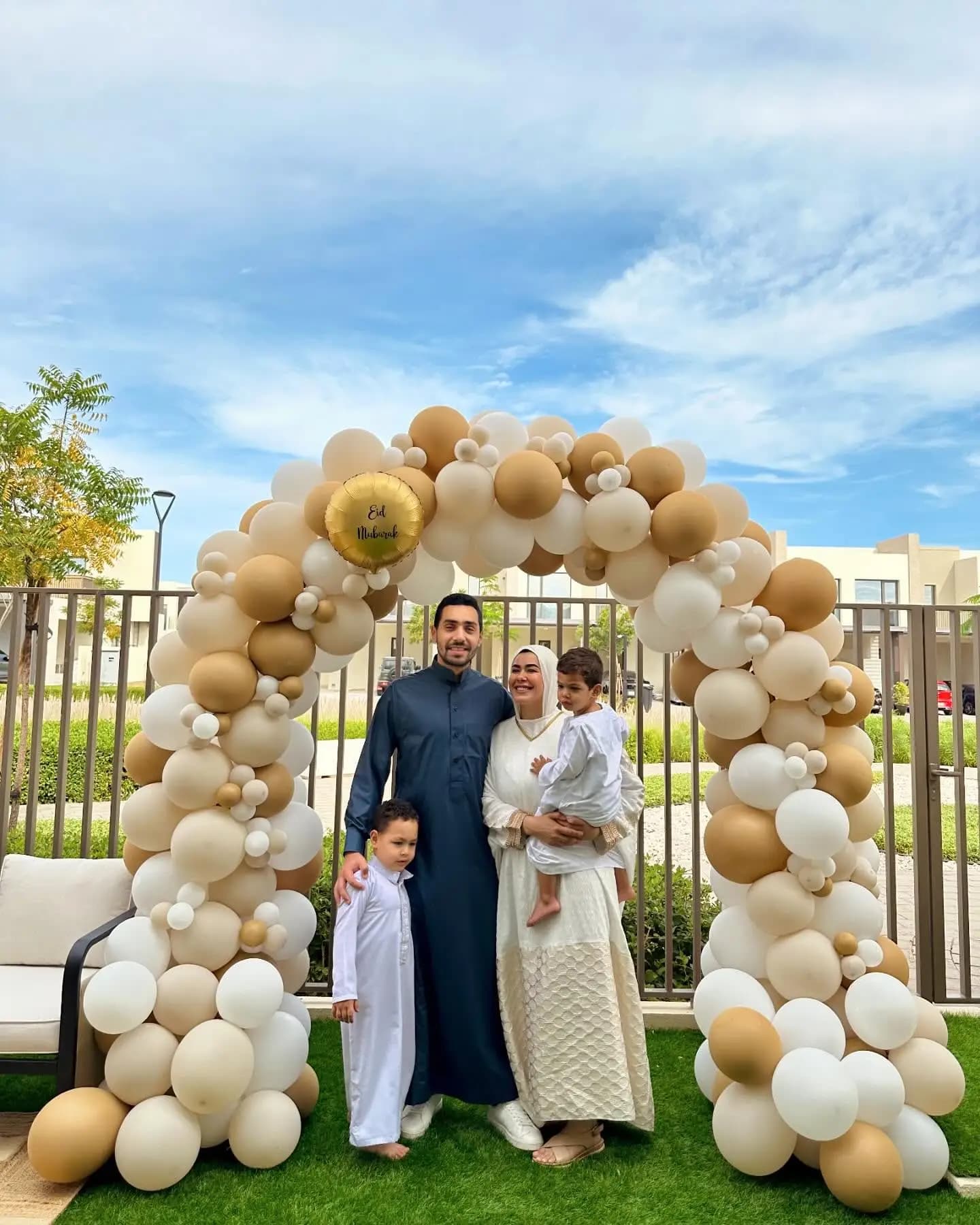 Kids Birthday Balloon Garland Setup in Umm Al Quwain