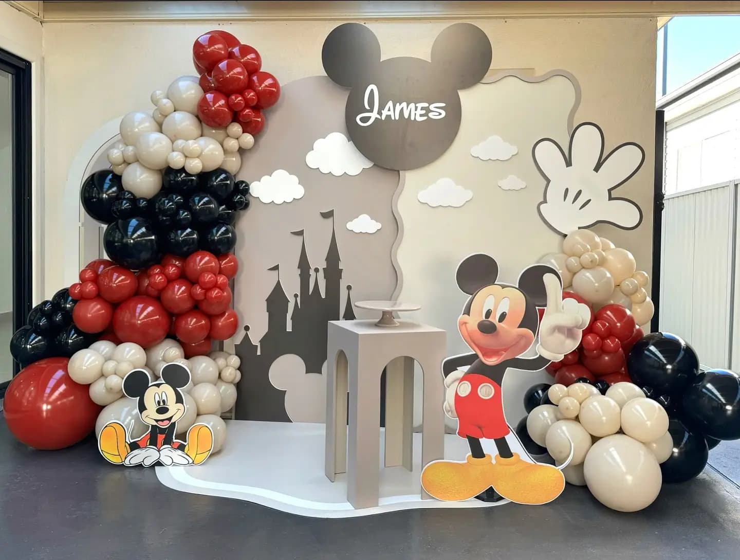 Kids Birthday Party Backdrop Styling in Abu Dhabi