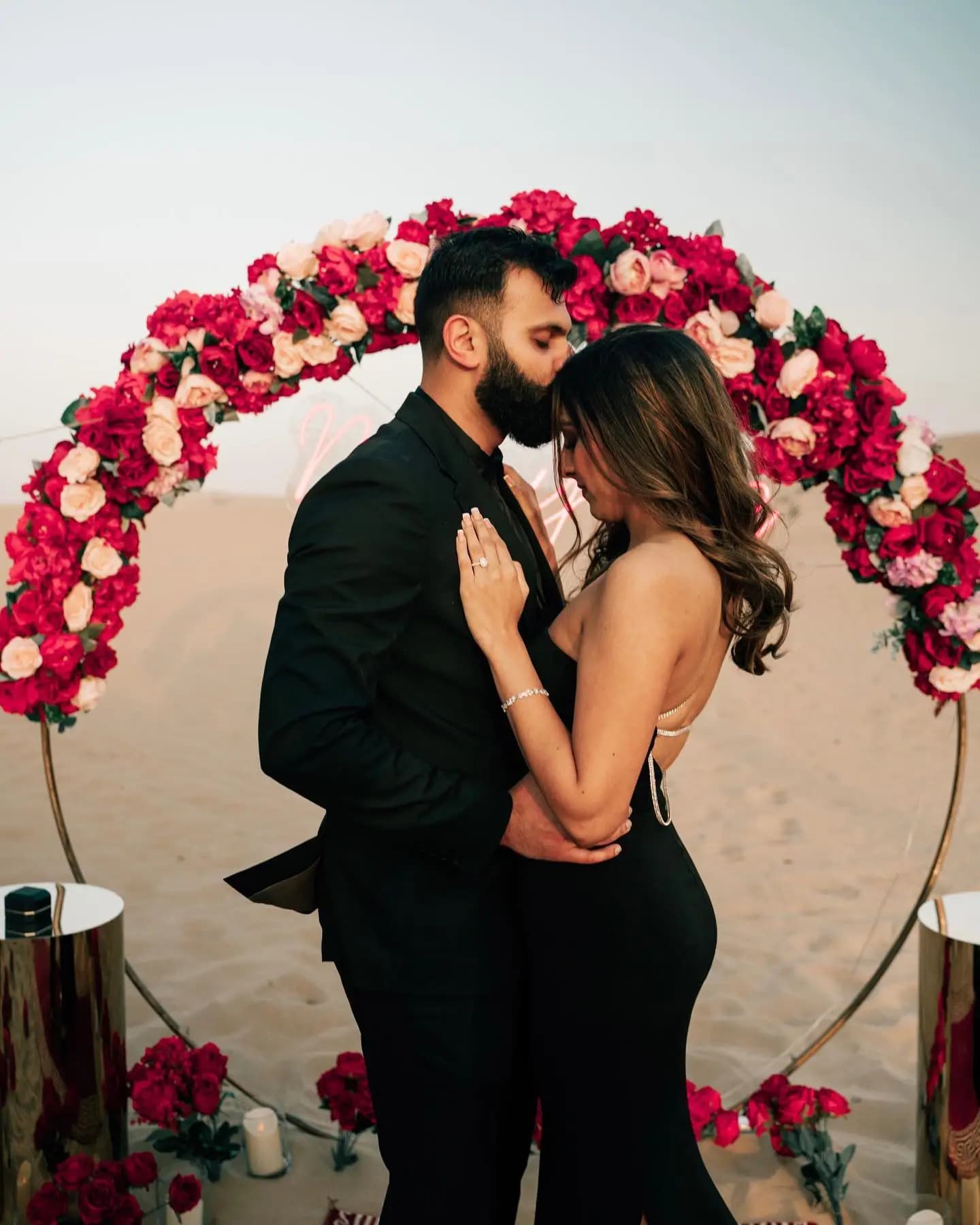 Proposal Room Styling with Balloons in Sharjah