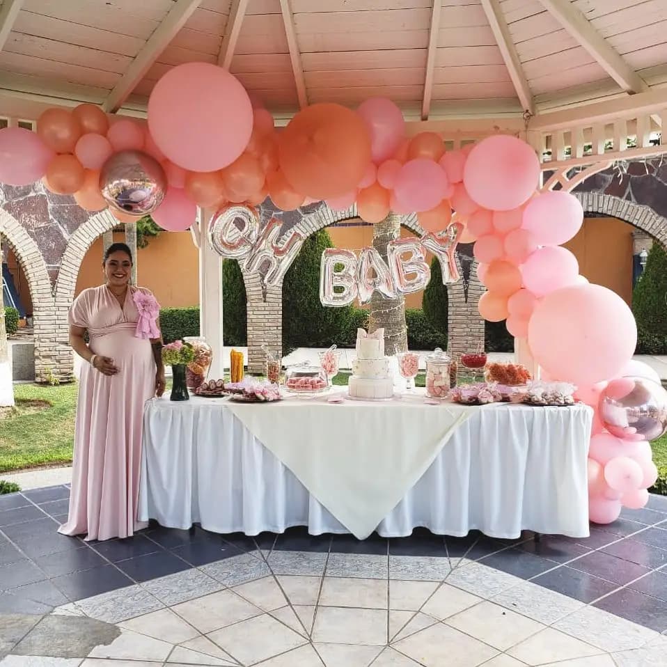 Soft Pastel Baby Shower Decoration in Abu Dhabi