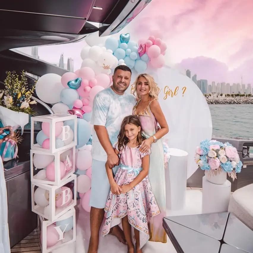 Gender Reveal Balloon Decoration in Umm Al Quwain