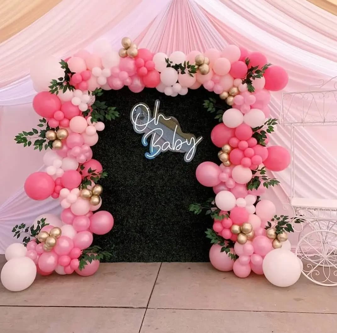 Soft Pastel Baby Shower Decoration in Dubai