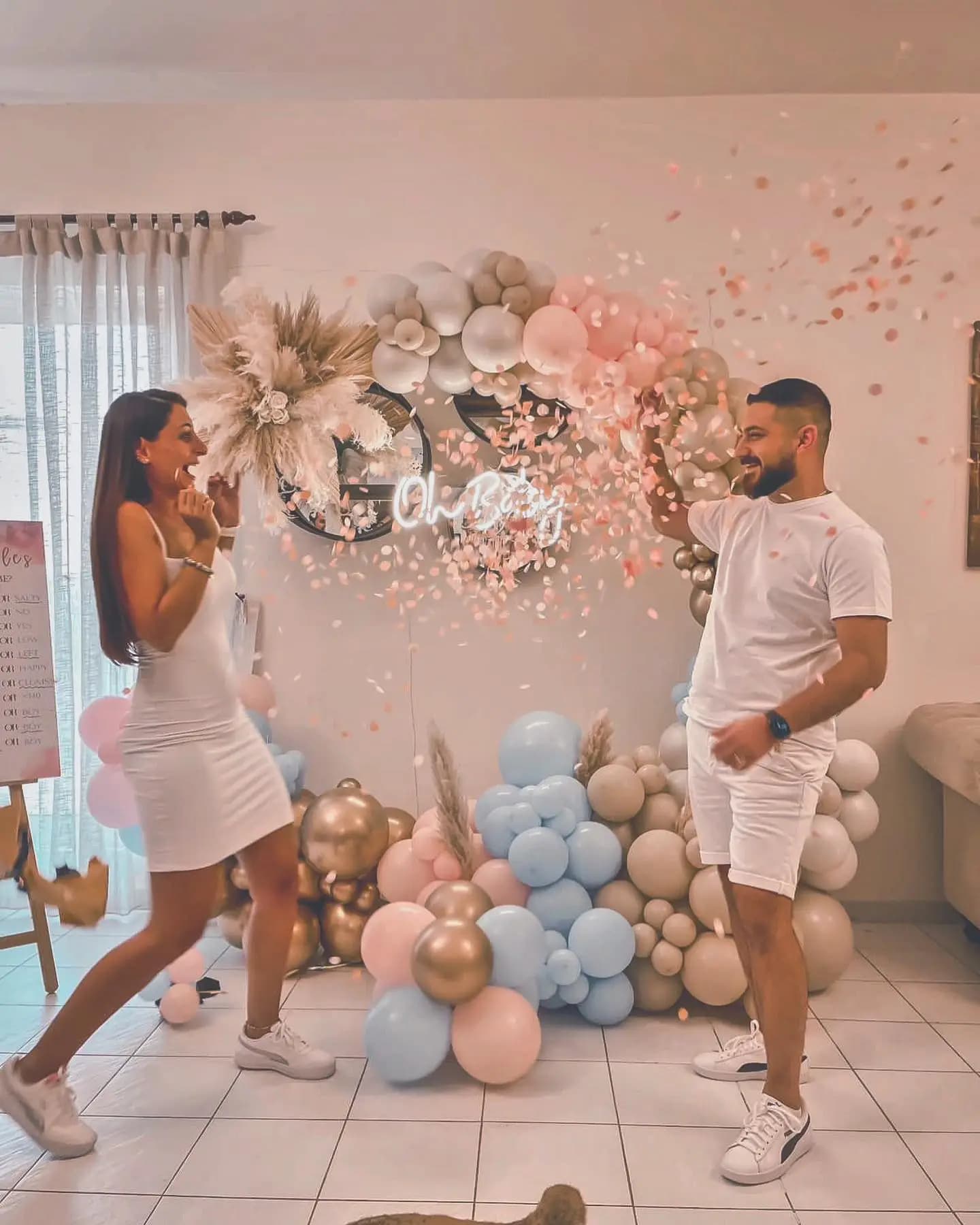Baby Shower Balloon Decoration in Abu Dhabi